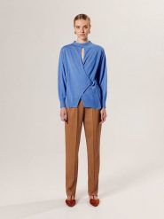 Rodier Wełniany sweter w kolorze niebieskim rozmiar: XL. Niebieskie swetry Rodier, xl, bez wzorów, z wełny, bez ramiączek. Za 339.99 zł.