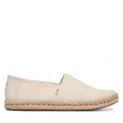 Espadryle Toms. Brązowe espadryle Toms, bez wzorów, bez obcasa, bez zapięcia. Za 319.99 zł.