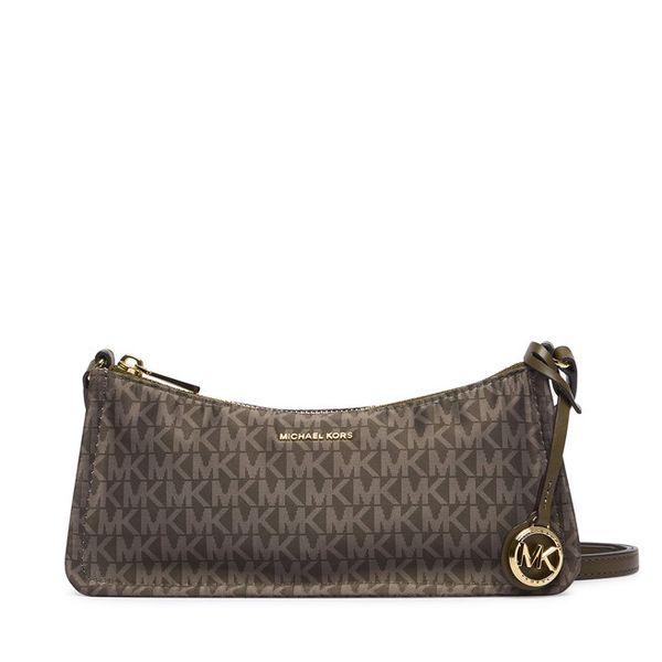 Torebka MICHAEL Michael Kors. Brązowe listonoszki MICHAEL Michael Kors, bez wzorów, bez dodatków. Za 679.99 zł.