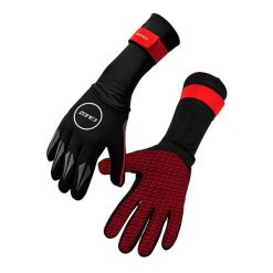 Rękawice neoprenowe ZONE3. Czarne rękawiczki ZONE3, bez wzorów, z neoprenu. Za 129.99 zł.