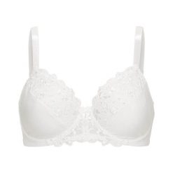 Cellbes Biustonosz z fiszbinami Vicky złamana biel female biały 75B. Białe bielizna sportowa Cellbes, bez wzorów, z koronki. Za 89.00 zł.