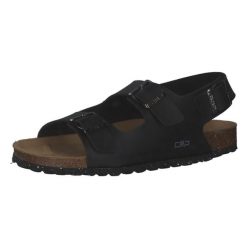 Cmp Sandały Eco Keidha 3Q91026-U901. Czarne sandały CMP, bez wzorów, z materiału, street, bez obcasa, bez zapięcia. Za 159.99 zł.