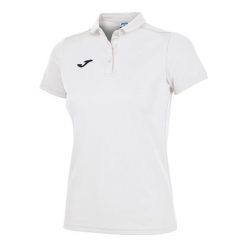 Koszulka polo do tenisa damska Joma Hobby. Białe koszulki polo Joma, m, bez wzorów, bez kołnierzyka, bez ramiączek. Za 101.99 zł.