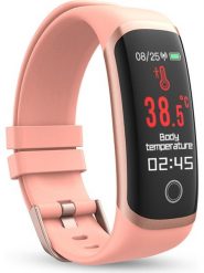 SmartCase Smartwatch w kolorze jasnoróżowym rozmiar: onesize. Różowe, cyfrowe zegarki SmartCase, sztuczne. Za 136.13 zł.