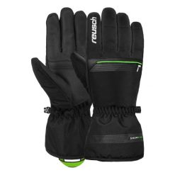 Rękawice REUSCH Snow King. Czarne rękawiczki REUSCH, bez wzorów, sportowe. Za 121.60 zł.