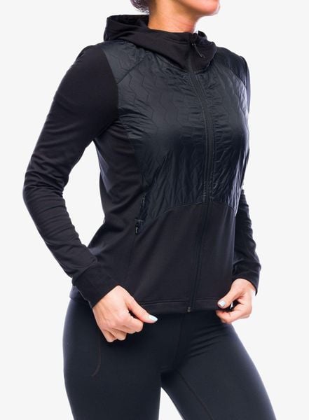 Bluza biegowa damska Sensor Infinity Zero Jacket. Czarne bluzy Sensor, m, bez wzorów, z lycry. Za 483.99 zł.