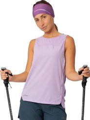 LaMunt Top funkcyjny "Teresa II" w kolorze fioletowym rozmiar: 42. Różowe topy LaMunt, bez wzorów, z materiału, bez kołnierzyka, bez ramiączek. Za 173.99 zł.