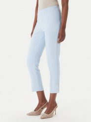 Rinascimento Spodnie materiałowe CFC0128641003 Błękitny Slim Fit. Niebieskie spodnie materiałowe Rinascimento, m, bez wzorów, z materiału. Za 449.99 zł.