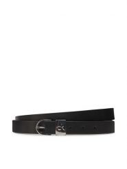 Calvin Klein Pasek Damski Ck Loop Rnd Buckle 2.5_Smooth K60K612936 Czarny. Czarne paski Calvin Klein, bez wzorów, ze skóry. Za 139.99 zł.