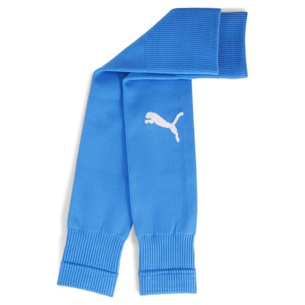 Skarpetki Puma Teamgoal. Niebieskie skarpety Puma, bez wzorów, z materiału. Za 42.99 zł.