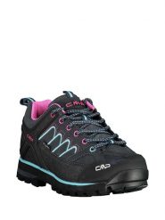 Cmp Skórzane buty trekkingowe "Moon" w kolorze antracytowo-czarno-różowym rozmiar: 40. Czarne trekkingi CMP, ze skóry, outdoorowe. Za 350.45 zł.