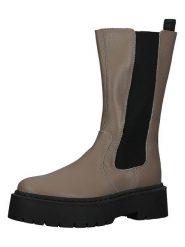 Steve Madden Skórzane sztyblety w kolorze brązowym rozmiar: 39. Brązowe botki Steve Madden, bez wzorów, bez obcasa, bez zapięcia. Za 405.11 zł.