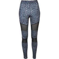 Legginsy damskie z dzianiny Urban Classics tech AOP GT. Szare legginsy Urban Classics, bez wzorów, z dzianiny. Za 175.50 zł.