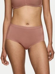 Triumph Figi klasyczne z wysokim stanem Smart Natural 10211539 Brązowy. Brązowe figi Triumph, bez wzorów. Za 49.99 zł.