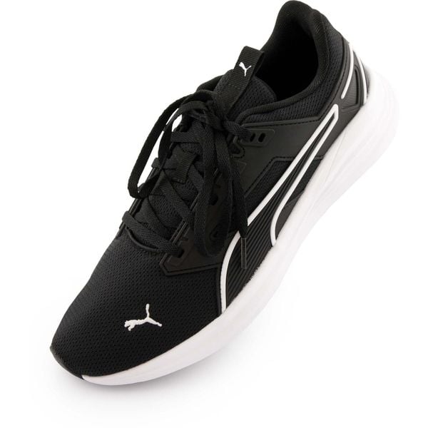 Puma Unisex Sneakers Czarno-Białe Rozmiar 46 - Styl i Komfort. Białe obuwie sportowe PUMA IP, bez zapięcia, do biegania. Za 273.99 zł.