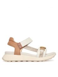 Hispanitas Sandały CHV264679 C002 Beżowy. Brązowe sandały Hispanitas, bez wzorów, ze skóry, bez obcasa, na płaskiej podeszwie, bez zapięcia. Za 609.99 zł.