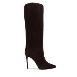 Kozaki Le Silla. Brązowe kozaki LE SILLA, bez obcasa, na szpilce, bez zapięcia. Za 5,429.00 zł.