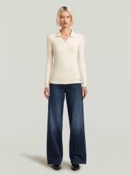 G-Star Dżinsy - Loose fit - w kolorze granatowym rozmiar: W31/L34. Niebieskie jeansy G-Star, l, z aplikacjami, z podwyższonym stanem. Za 284.95 zł.