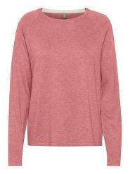 CULTURE Sweter w kolorze jasnoróżowym rozmiar: S. Różowe swetry Culture, s, bez wzorów, bez ramiączek. Za 78.99 zł.