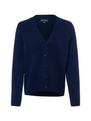 Franco Callegari kardigan z merynosów Kobiety Wełna merino niebieski, S. Niebieskie kardigany Franco Callegari, s, bez wzorów, z wełny. Za 349.95 zł.