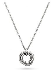 S.Oliver Naszyjnik z zawieszką - dł. 47 cm rozmiar: onesize. Szare naszyjniki S.Oliver, ze stali. Za 86.99 zł.