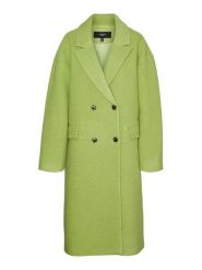 Vero Moda Curve Płaszcz wełniany 10296650 Zielony Regular Fit. Zielone płaszcze Vero Moda Curve, na zimę, bez wzorów, z syntetyku, bez kaptura. Za 709.99 zł.