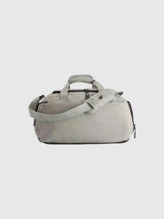 Torba treningowa na siłownię z kieszenią na buty unisex szara 4F ONE-SIZE. Szare torby na ramię 4f, bez wzorów, z materiału, na ramię, bez dodatków. Za 149.99 zł.