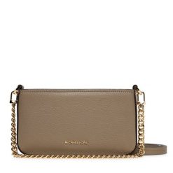 Torebka MICHAEL Michael Kors. Brązowe listonoszki MICHAEL Michael Kors, bez wzorów, bez dodatków. Za 779.99 zł.