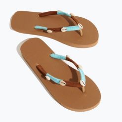 Japonki damskie Banana Moon Nilulu Seaside. Klapki Banana Moon, bez wzorów, bez obcasa. Za 189.99 zł.
