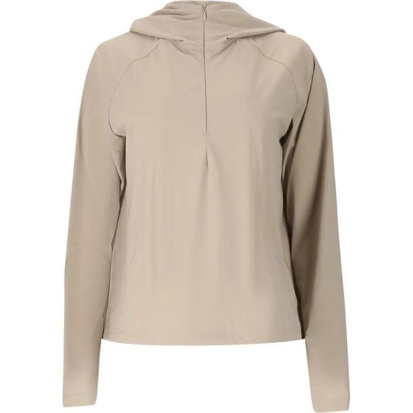 Bluza damska z kapturem Athlecia Amisa. Brązowe bluzy Athlecia, uniwersalny, bez wzorów, z materiału, z kapturem. Za 229.50 zł.