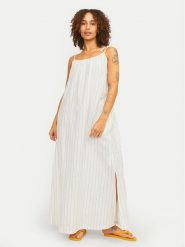 JJXX Sukienka letnia Karla 12249766 Biały Comfort Fit. Białe sukienki JJXX, na lato, l, bez wzorów, z bawełny, bez kołnierzyka, bez ramiączek. Za 149.99 zł.