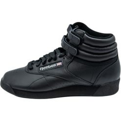 Buty do chodzenia damskie Reebok F S HI. Białe obuwie sportowe Reebok, z materiału, za kostkę, bez zapięcia, trekkingowe. Za 469.00 zł.