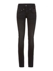Herrlicher Dżinsy - Skinny fit - w kolorze czarnym rozmiar: W27/L32. Czarne jeansy Herrlicher, l, bez wzorów, z podwyższonym stanem. Za 153.71 zł.