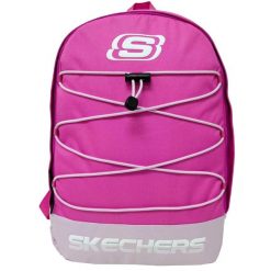 Plecak damski Skechers Pomona Backpack pojemność 18 L. Czerwone plecaki Skechers, bez wzorów. Za 89.99 zł.