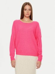 American Vintage Sweter Damsville DAM225H24 Różowy Loose Fit. Czerwone swetry American Vintage, s, bez wzorów, z syntetyku, bez ramiączek. Za 249.99 zł.