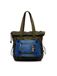 Desigual Plecak Modularis 24WAKY06 Khaki. Brązowe plecaki Desigual, bez wzorów, z materiału. Za 359.99 zł.