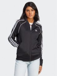 Adidas Bluza Adicolor Classics SST Track Top IB5912 Czarny Regular Fit. Czarne bluzy Adidas, xs, bez wzorów, z bawełny, bez kaptura. Za 169.99 zł.