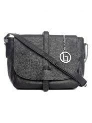 Lia Biassoni Skórzana torebka "Mella" w kolorze czarnym - 24 x 20 x 9 cm rozmiar: onesize. Czarne torby na ramię Lia Biassoni, bez wzorów, z materiału, na ramię, bez dodatków. Za 252.99 zł.
