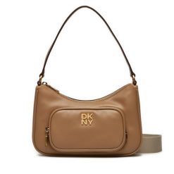 Torebka DKNY. Brązowe torebki klasyczne DKNY, bez wzorów, bez dodatków. Za 1,409.00 zł.