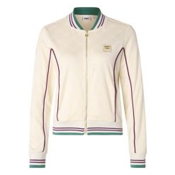 Damska bluza dresowa Fila Lamim. Białe bluzy sportowe Fila, bez wzorów, z dresówki, bez kaptura. W wyprzedaży za 258.50 zł.