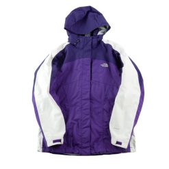 Second life - Parka Damska Regular fit HyVent - Stan bardzo dobry. Fioletowe parki The North Face, l, z materiału, eleganckie, bez kaptura. Za 256.96 zł.