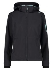 Cmp Kurtka softshellowa w kolorze czarnym rozmiar: 40. Czarne kurtki sportowe CMP, m, bez wzorów, z tkaniny, bez kaptura, outdoorowe. Za 203.93 zł.