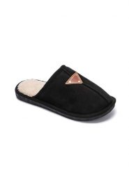 Confly Kapcie w kolorze czarnym rozmiar: 40. Czarne obuwie domowe Confly, z aplikacjami, bez zapięcia. Za 41.30 zł.