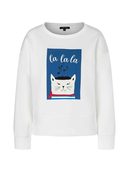More & More Bluza w kolorze białym rozmiar: 38. Białe bluzy More & More, bez wzorów, bez kaptura. Za 154.95 zł.