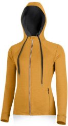 Damska bluza merino KARMINA. Czerwone bluzy LASTING, m, bez wzorów, z dzianiny, z kapturem. Za 1,162.10 zł.