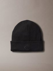 Calvin Klein Czapka Kobiety czarny, ONE SIZE. Czarne czapki Calvin Klein, bez wzorów, z wiskozy. Za 129.95 zł.
