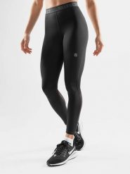 Siroko Legginsy "Fighter" w kolorze czarnym do biegania rozmiar: M. Czarne legginsy SIROKO, m, bez wzorów, z materiału, z podwyższonym stanem. Za 146.95 zł.