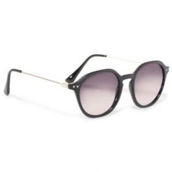 ACCCESSORIES 1WA-055-SS20 Czarny. Czarne okulary przeciwsłoneczne ACCCESSORIES, bez wzorów. Za 19.99 zł.