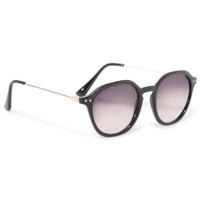 ACCCESSORIES 1WA-055-SS20 Czarny. Czarne okulary przeciwsłoneczne ACCCESSORIES, bez wzorów. Za 19.99 zł.