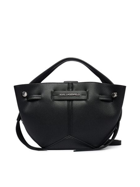 KARL LAGERFELD Torebka B3W30280 Czarny. Czarne torebki klasyczne KARL LAGERFELD, bez wzorów, ze skóry, bez dodatków. Za 649.99 zł.
